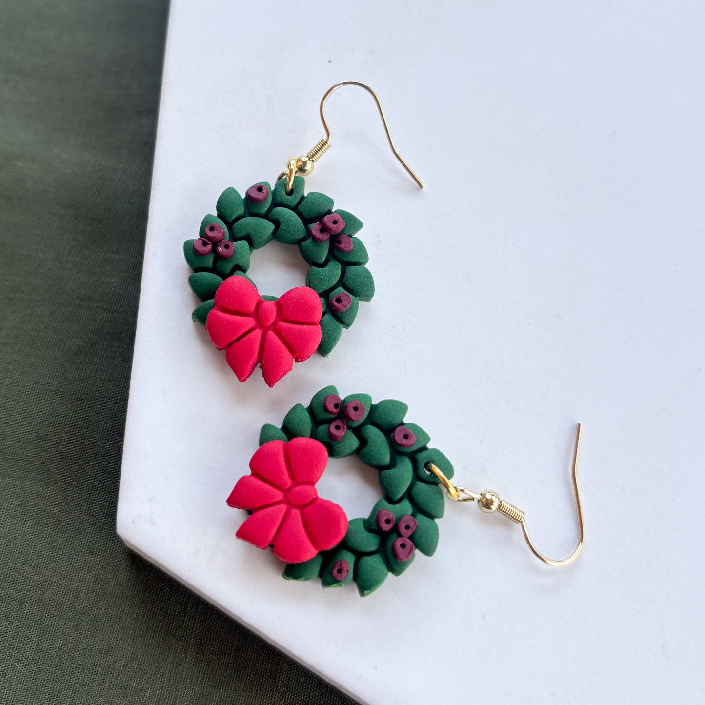 WREATH EARRINGS