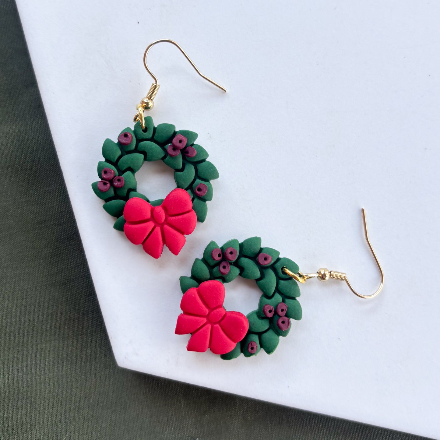 WREATH EARRINGS