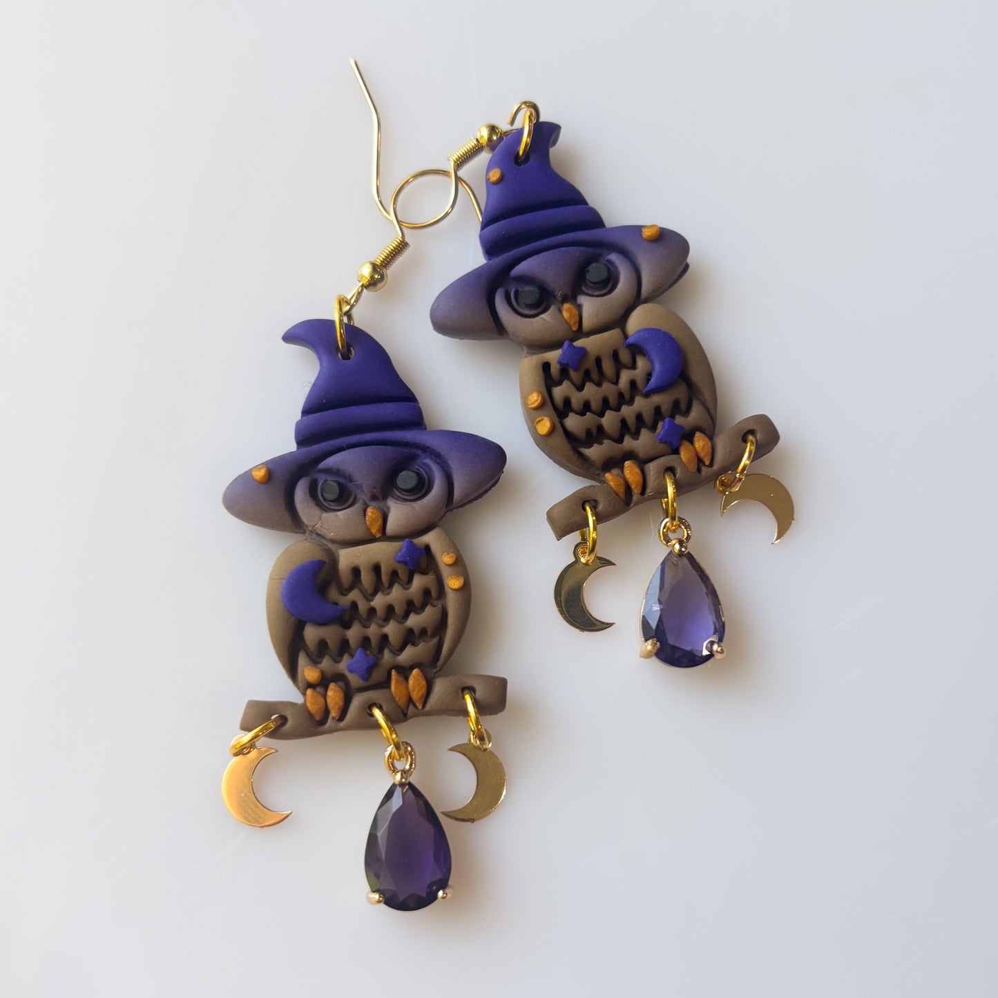 WIZARD OWL EARRINGS