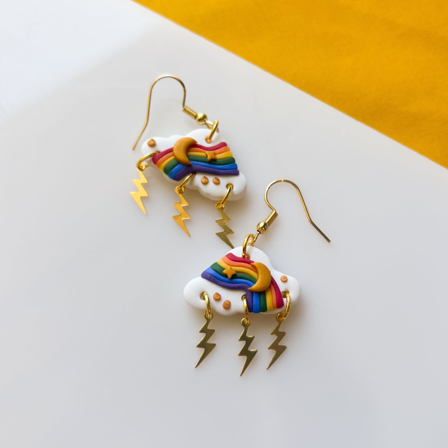 RAINBOW CLOUD EARRINGS
