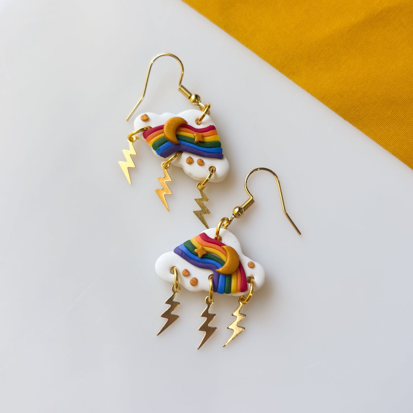 RAINBOW CLOUD EARRINGS