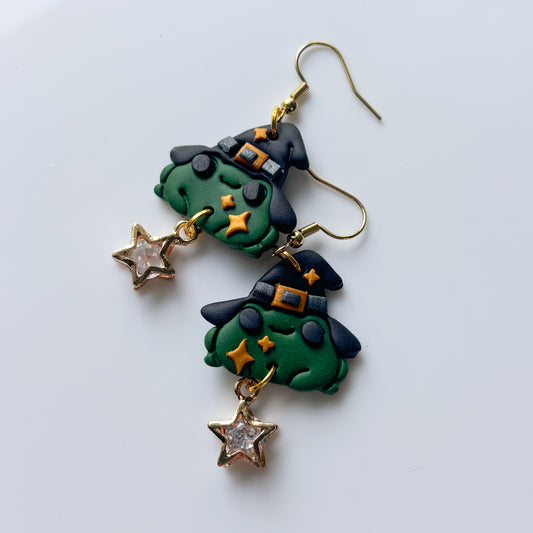WIZARD FROG EARRINGS