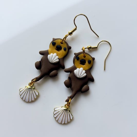 OTTER EARRINGS