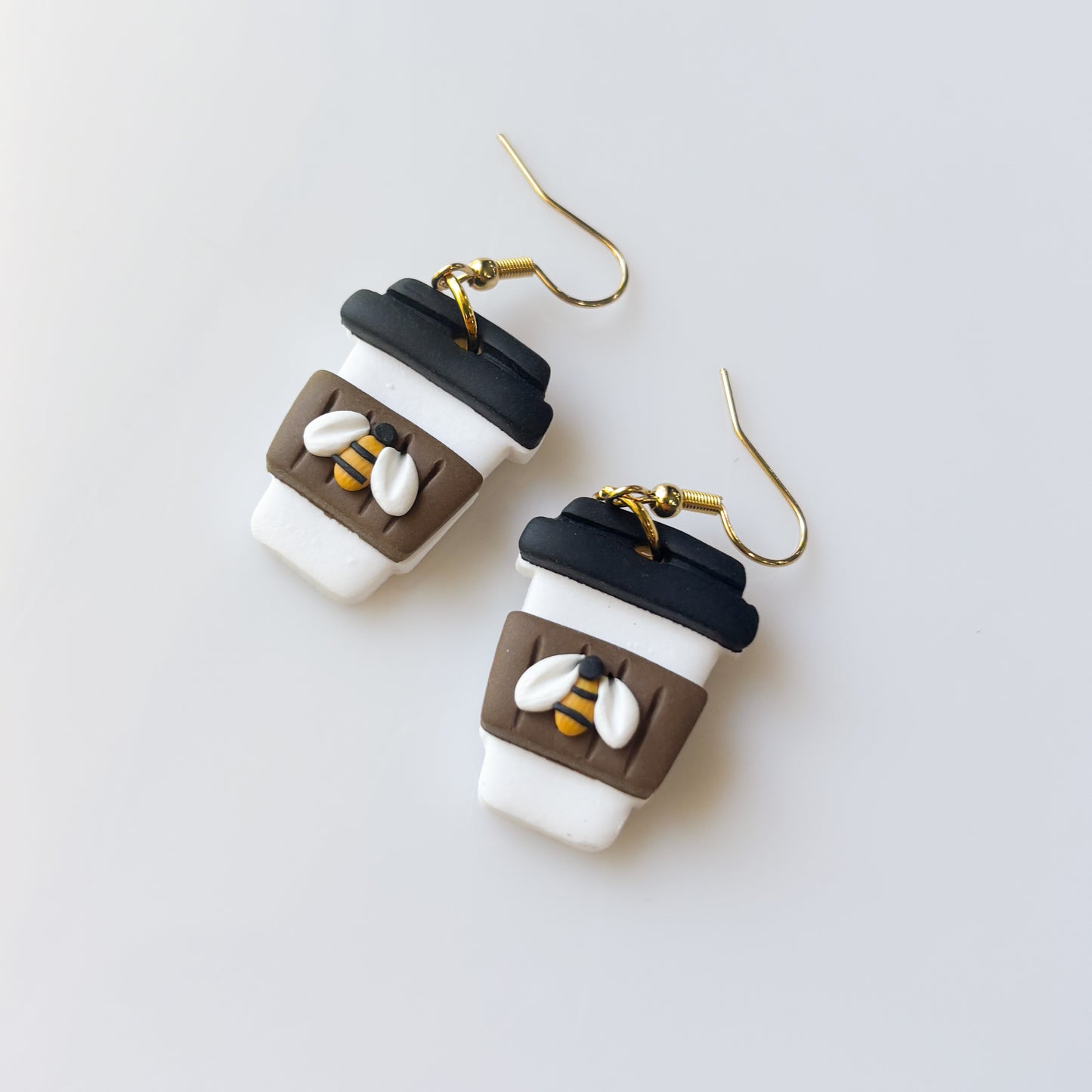 HONEYBEE LATTE EARRINGS