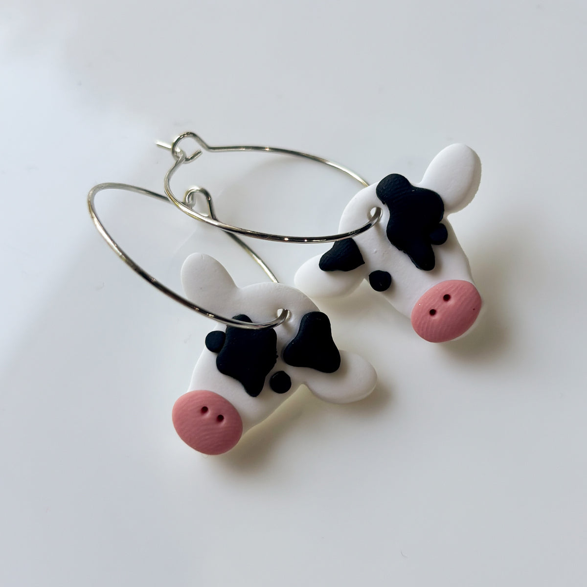 COW HOOP EARRINGS
