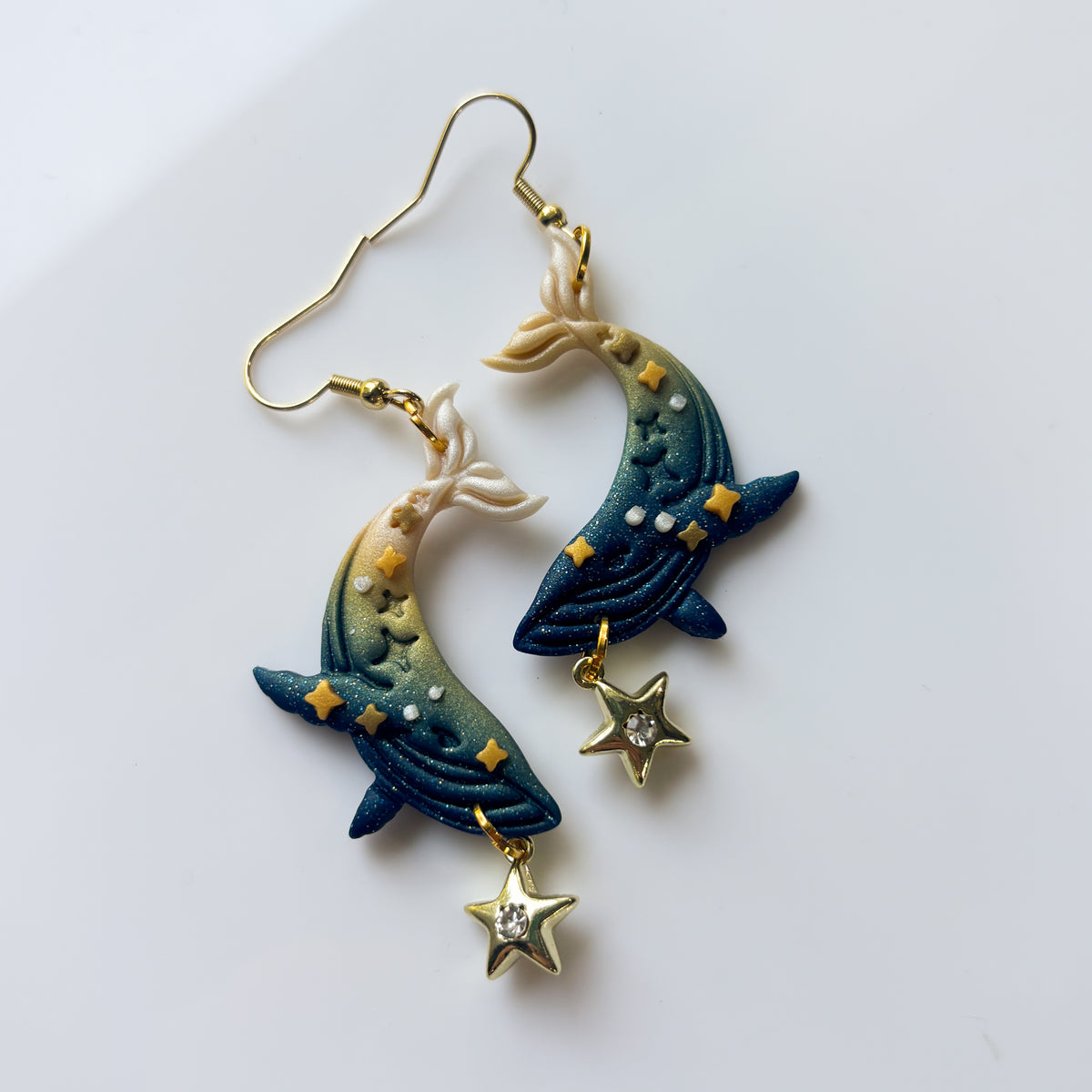 STARRY WHALE  EARRINGS