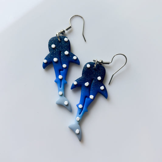 WHALE SHARK EARRINGS