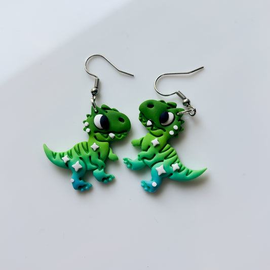 T REX EARRINGS