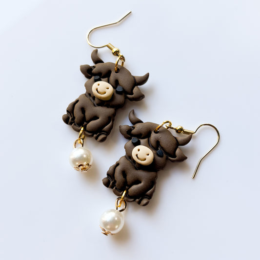 HIGHLAND COW EARRINGS