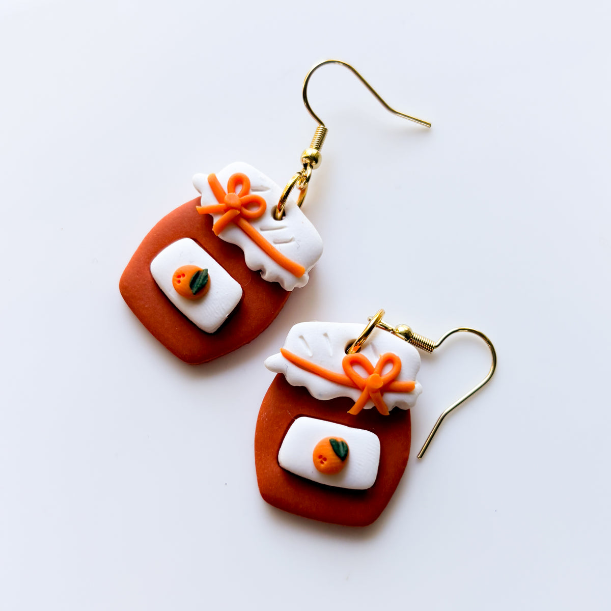 ORANGE JAM EARRINGS
