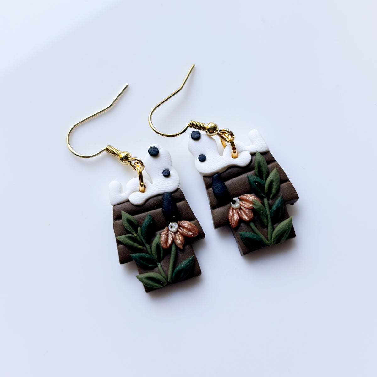 DOGHOUSE FRIEND & VINE EARRINGS