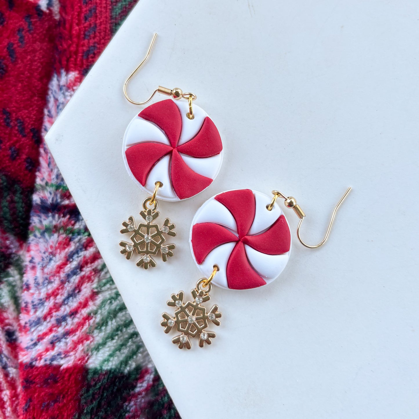 PEPPERMINT EARRINGS