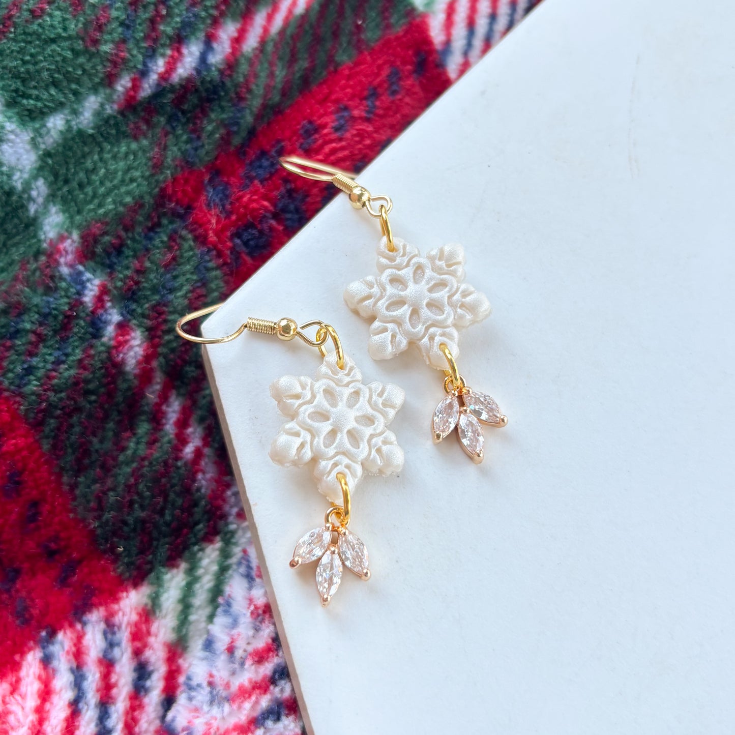 SNOWFLAKE EARRINGS