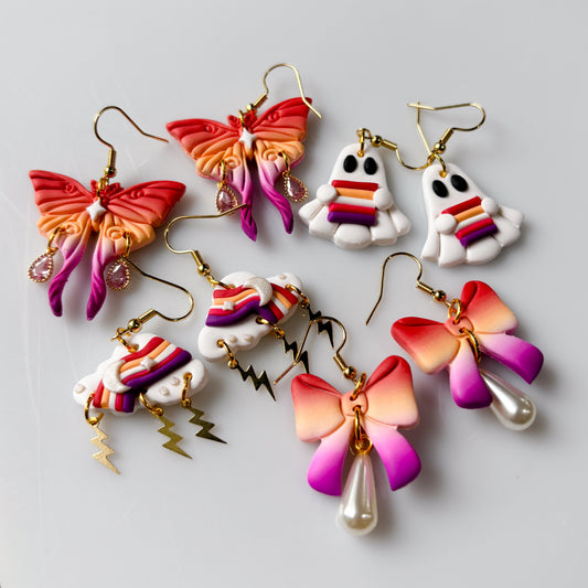 LESBIAN PRIDE EARRINGS