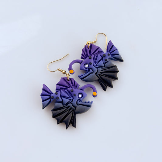 ANGLER FISH EARRINGS