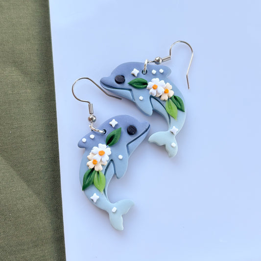DOLPHIN EARRINGS