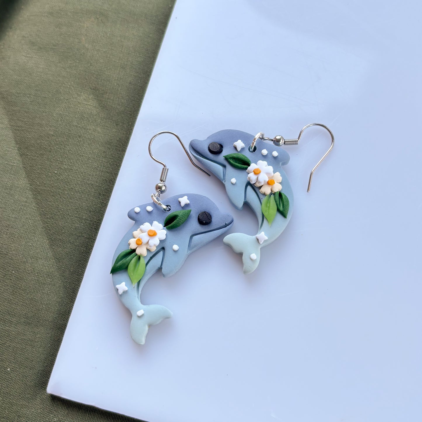 DOLPHIN EARRINGS