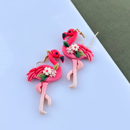 FLAMINGO EARRINGS