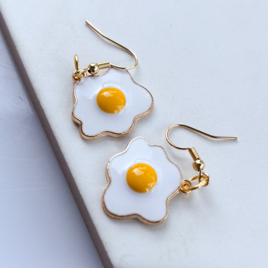 EGG CHARM EARRINGS
