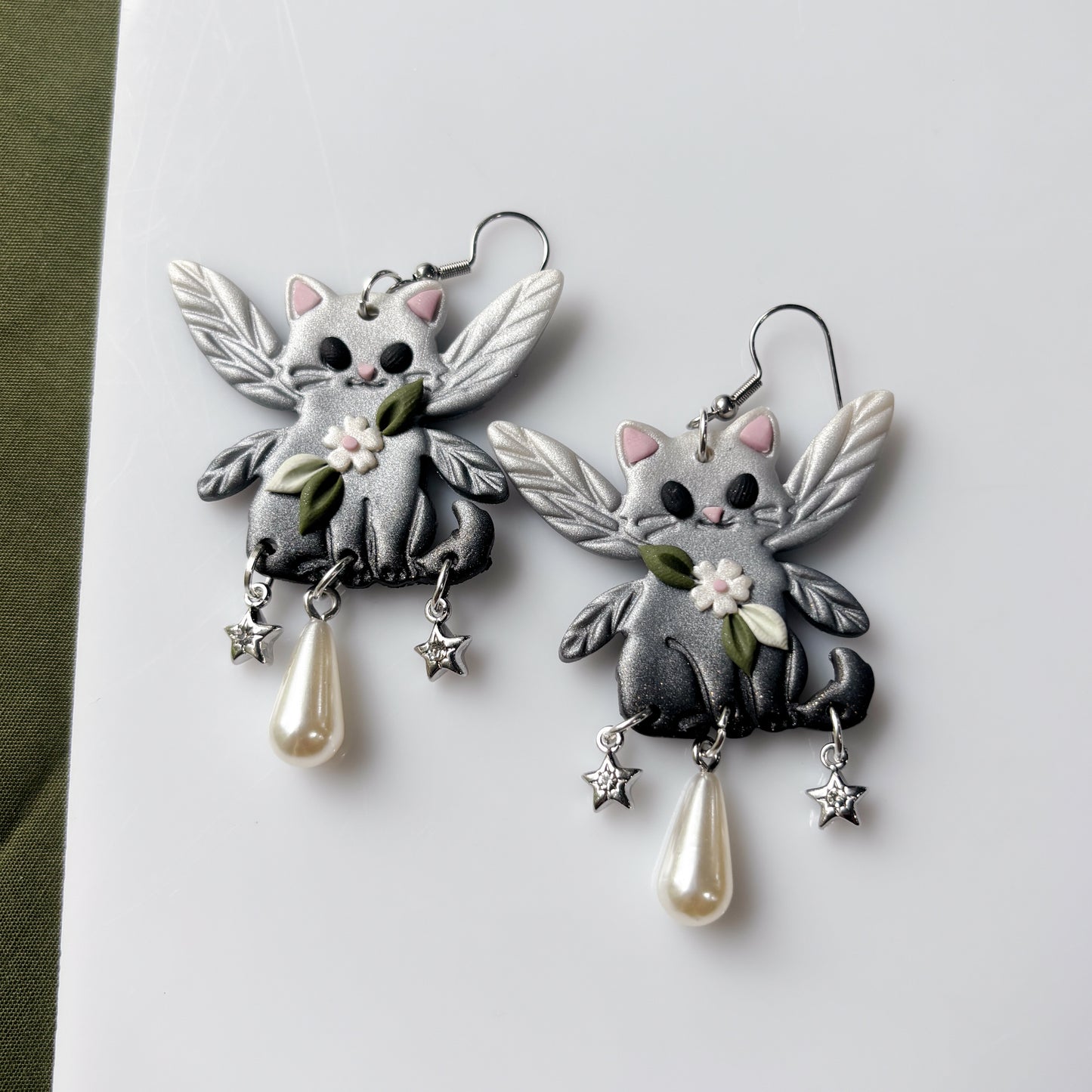 FAIRY CAT EARRINGS
