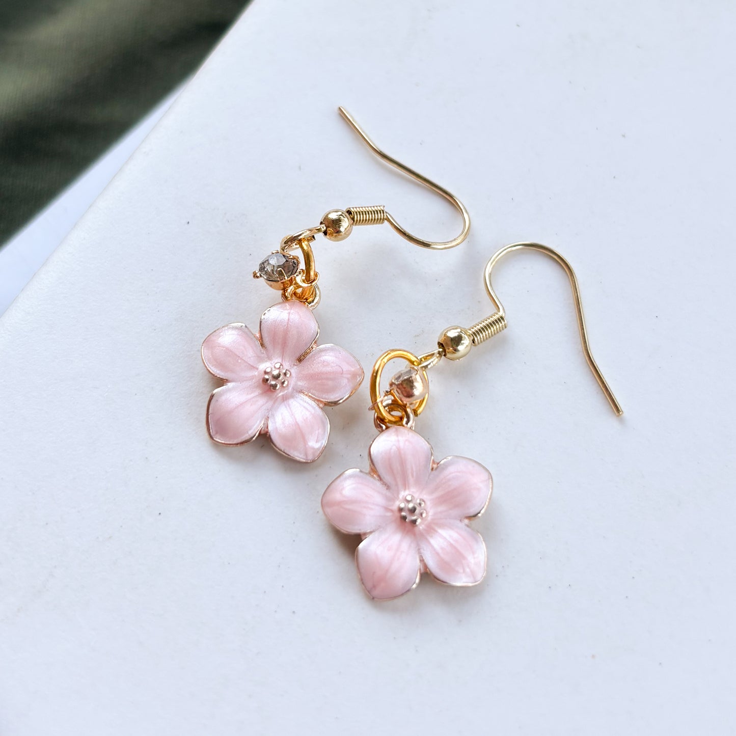 CHERRY BLOSSOM CHARM EARRINGS