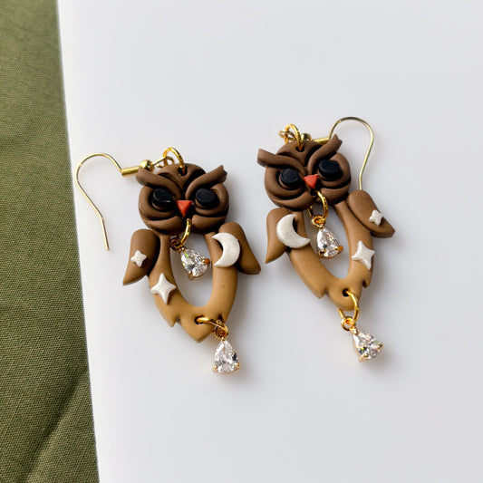 NIGHT OWL EARRINGS