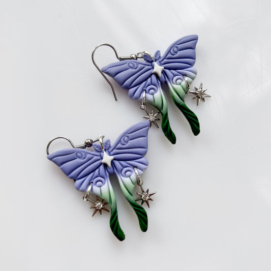 GENDERQUEER PRIDE EARRINGS (MOTHS)