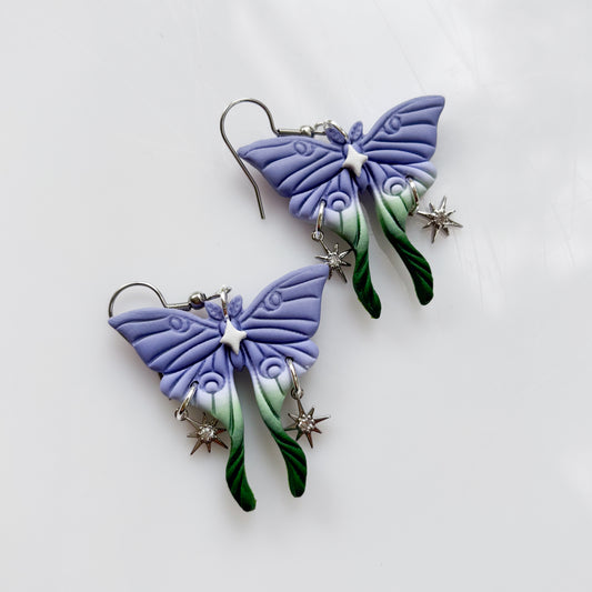 GENDERQUEER PRIDE EARRINGS (MOTHS)