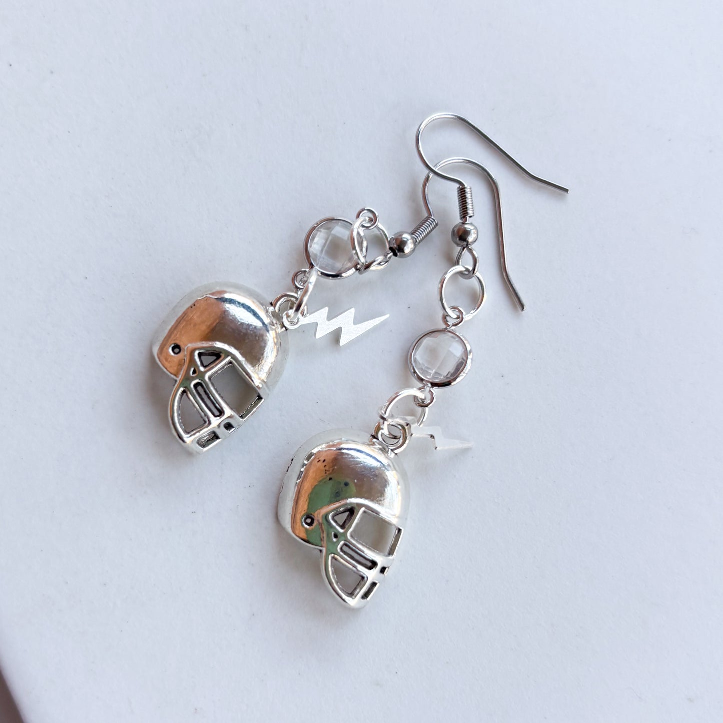 FOOTBALL CHARM EARRINGS