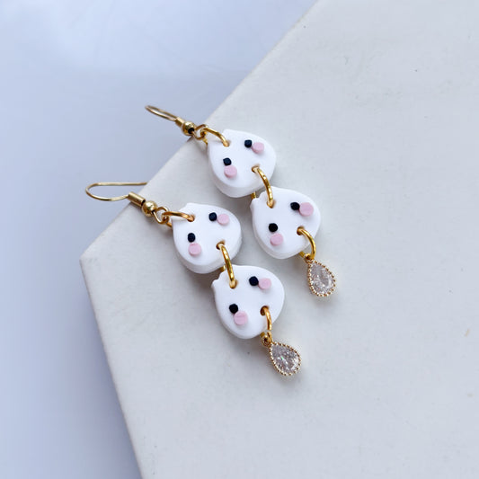 DOUBLE DUMPLING EARRINGS
