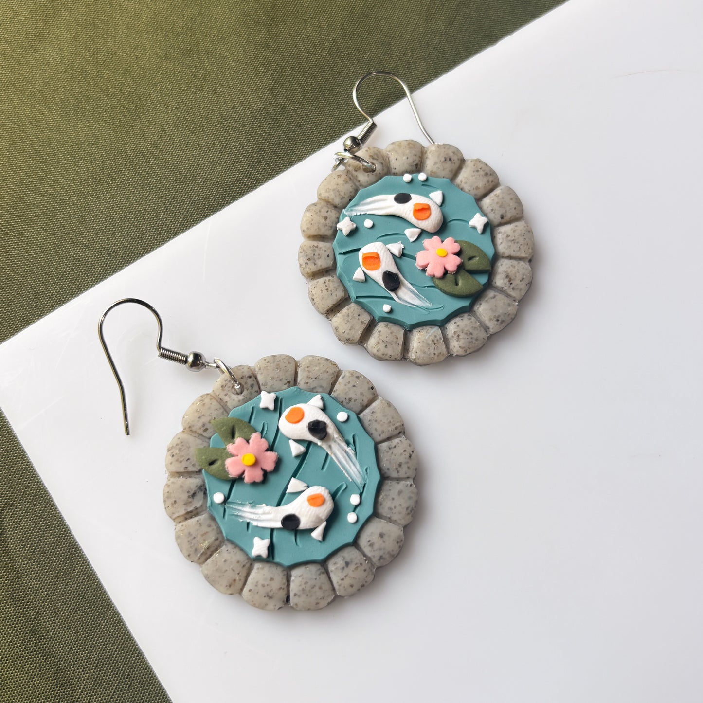 KOI POND EARRINGS