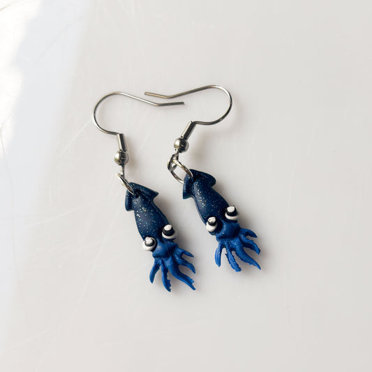 DEEP OCEAN LIL SQUID EARRINGS