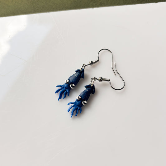 DEEP OCEAN LIL SQUID EARRINGS