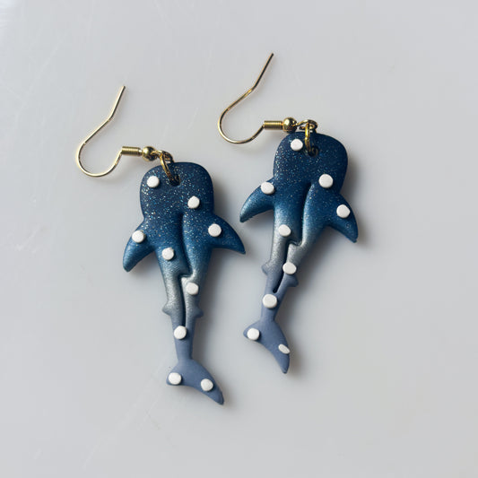 WHALE SHARK EARRINGS