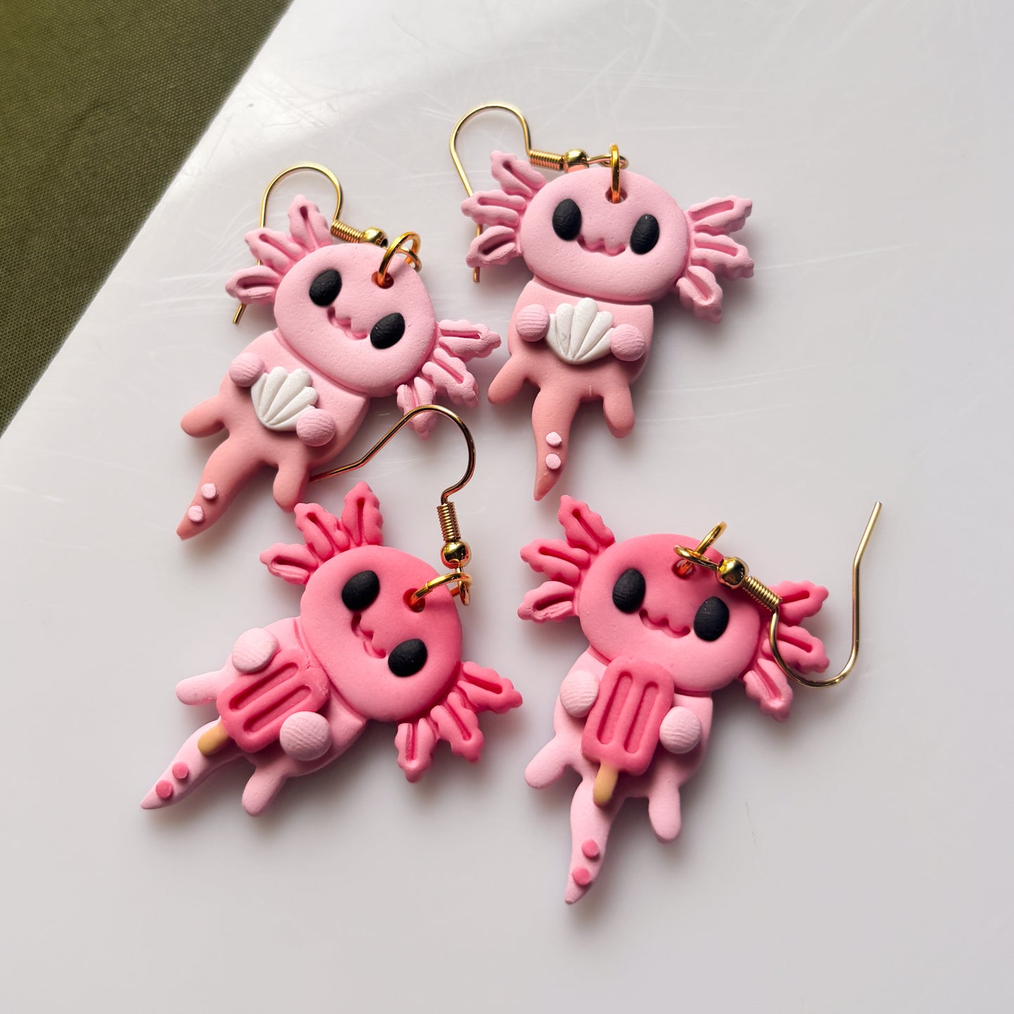 AXOLOTL & POPSICLE EARRINGS