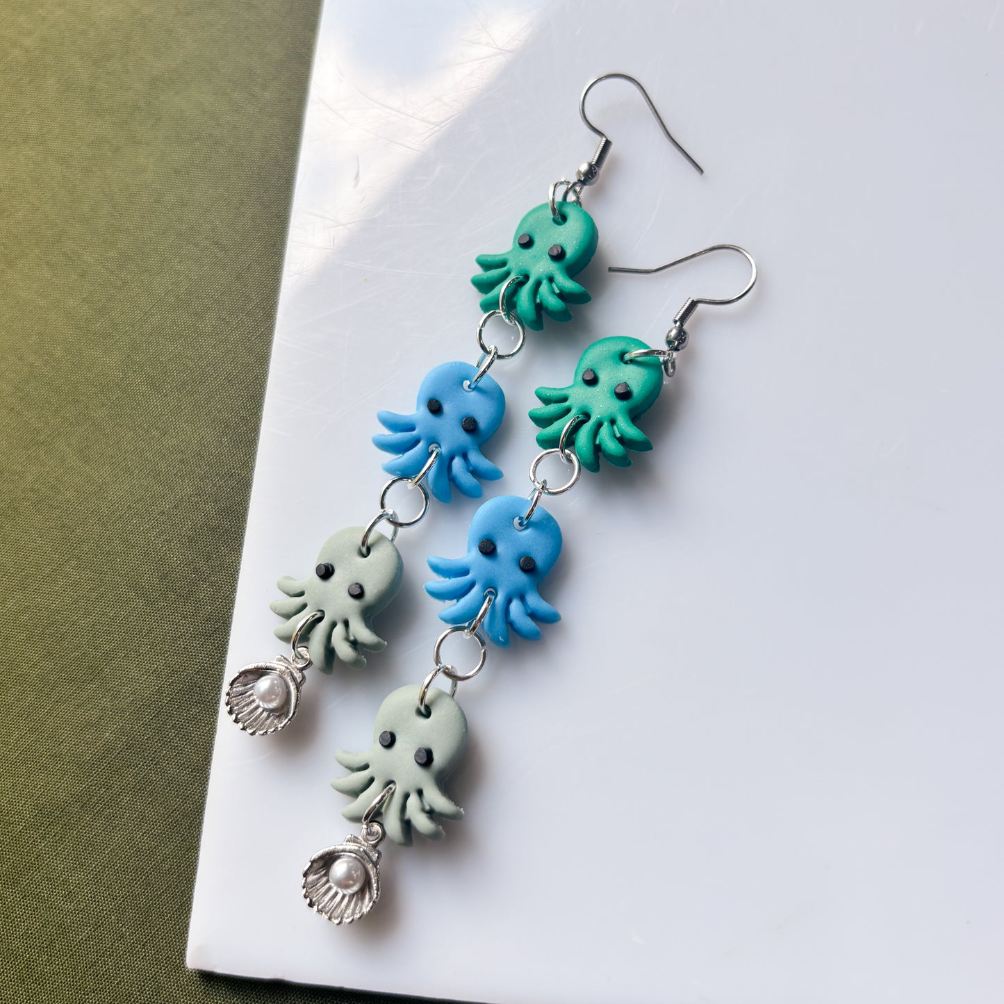 LIL OCTOPUS TRIO EARRINGS