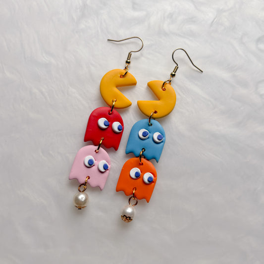 PACMAN TRIO EARRINGS