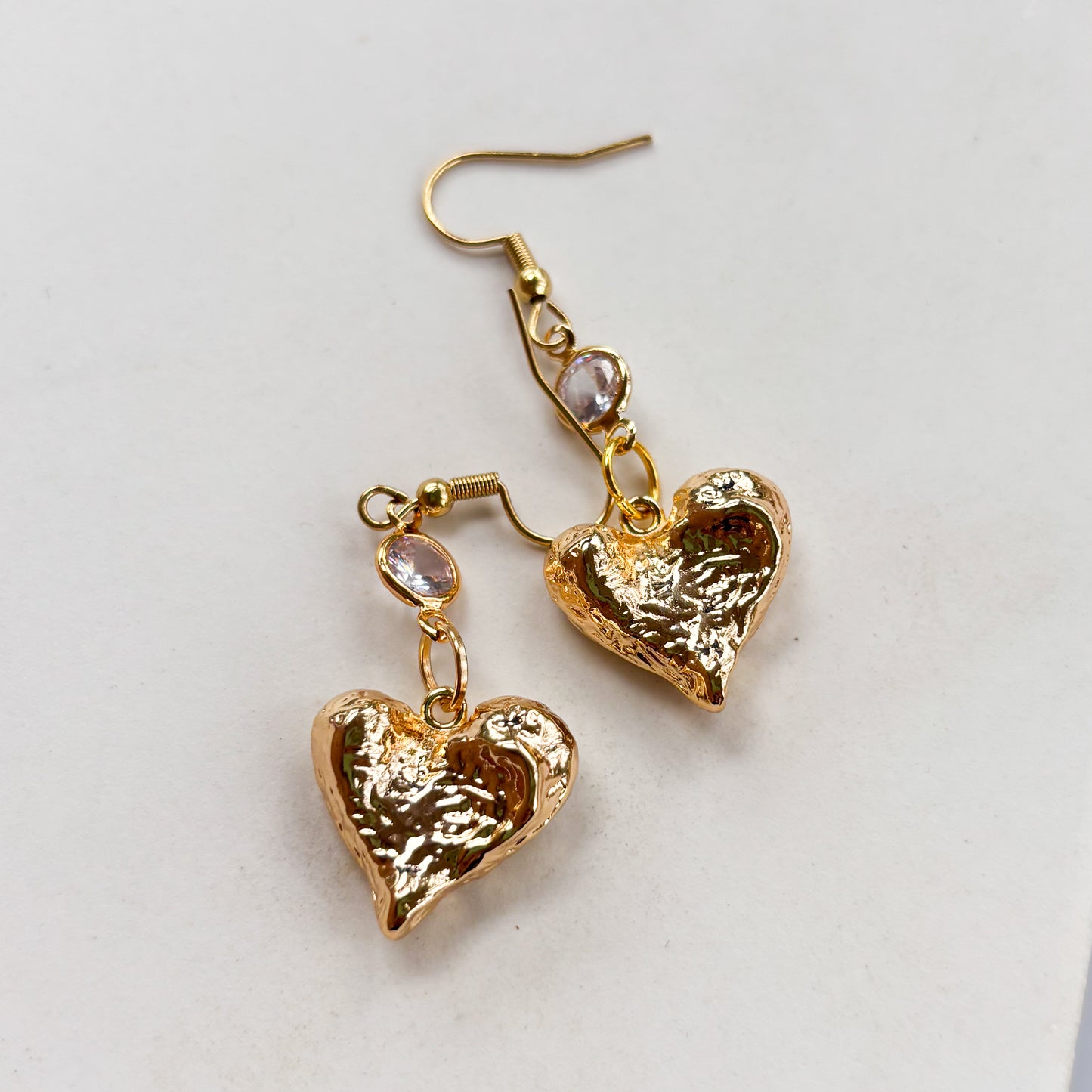 HEART CHARM EARRINGS