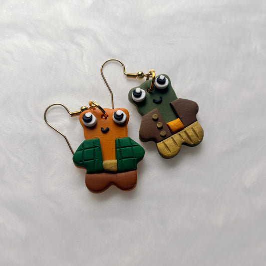 FROG & TOAD EARRINGS