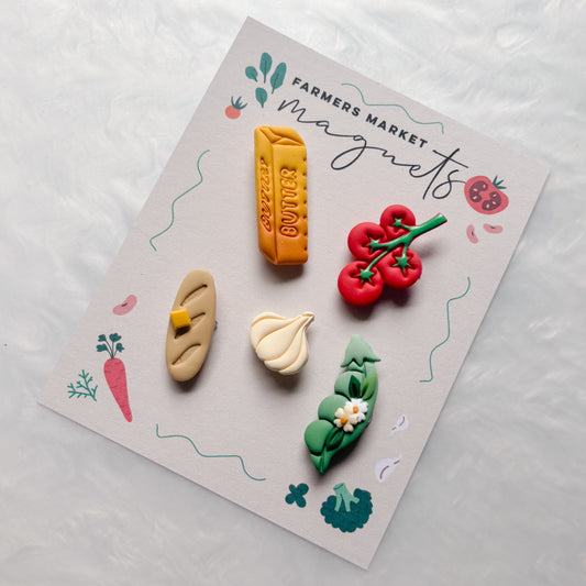 FARMERS MARKET MAGNET SET
