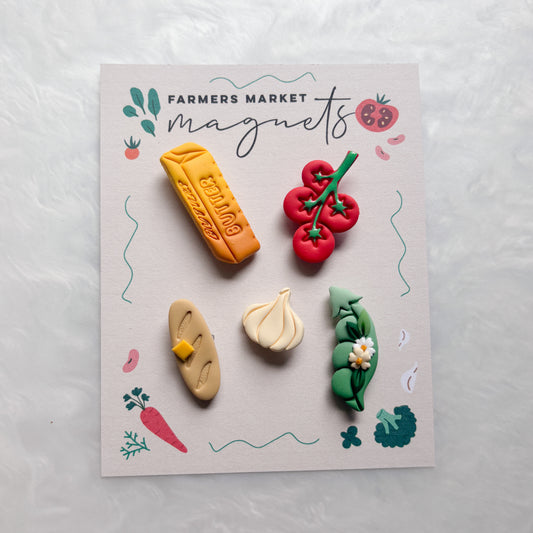 FARMERS MARKET MAGNET SET