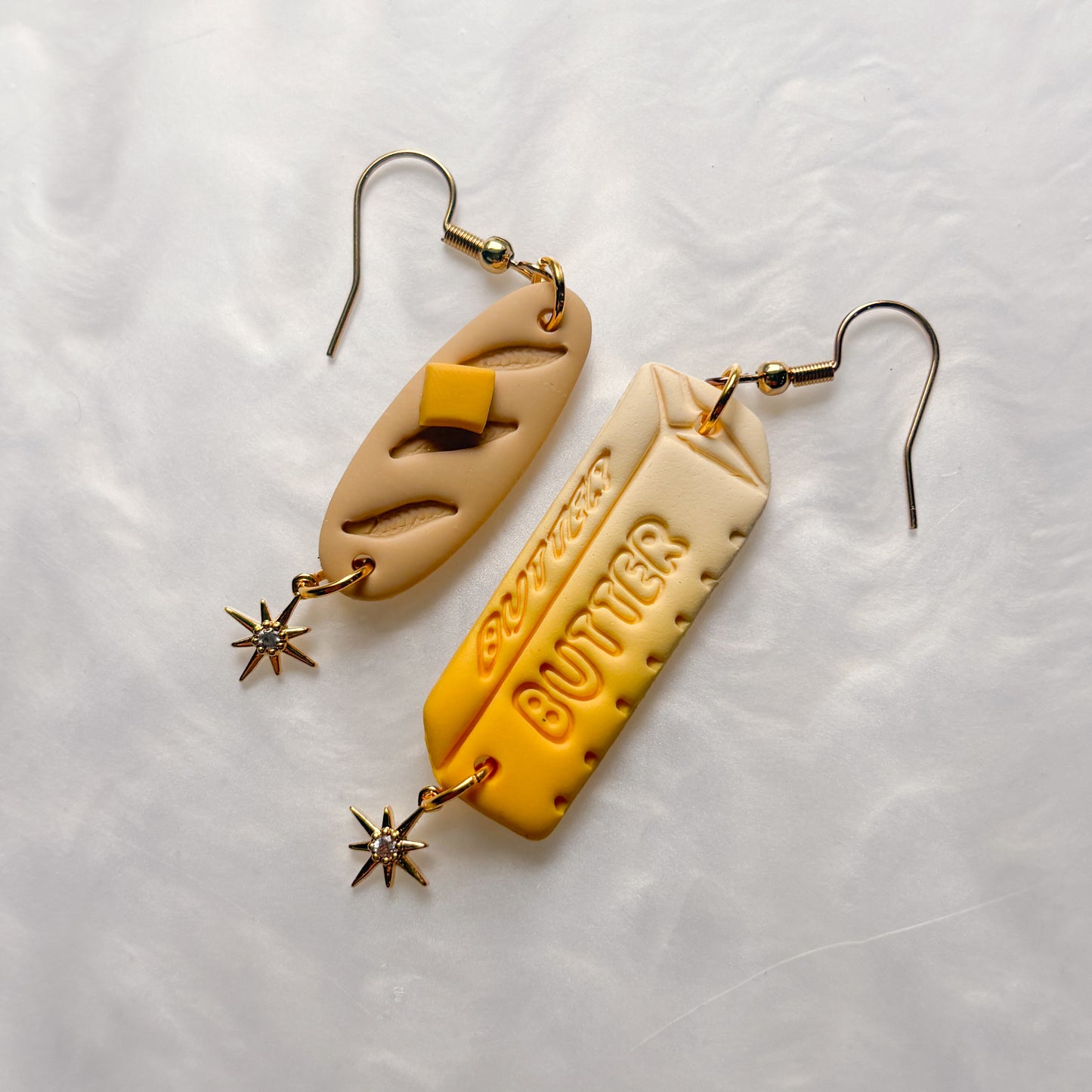 BUTTER & BAGUETTE EARRINGS