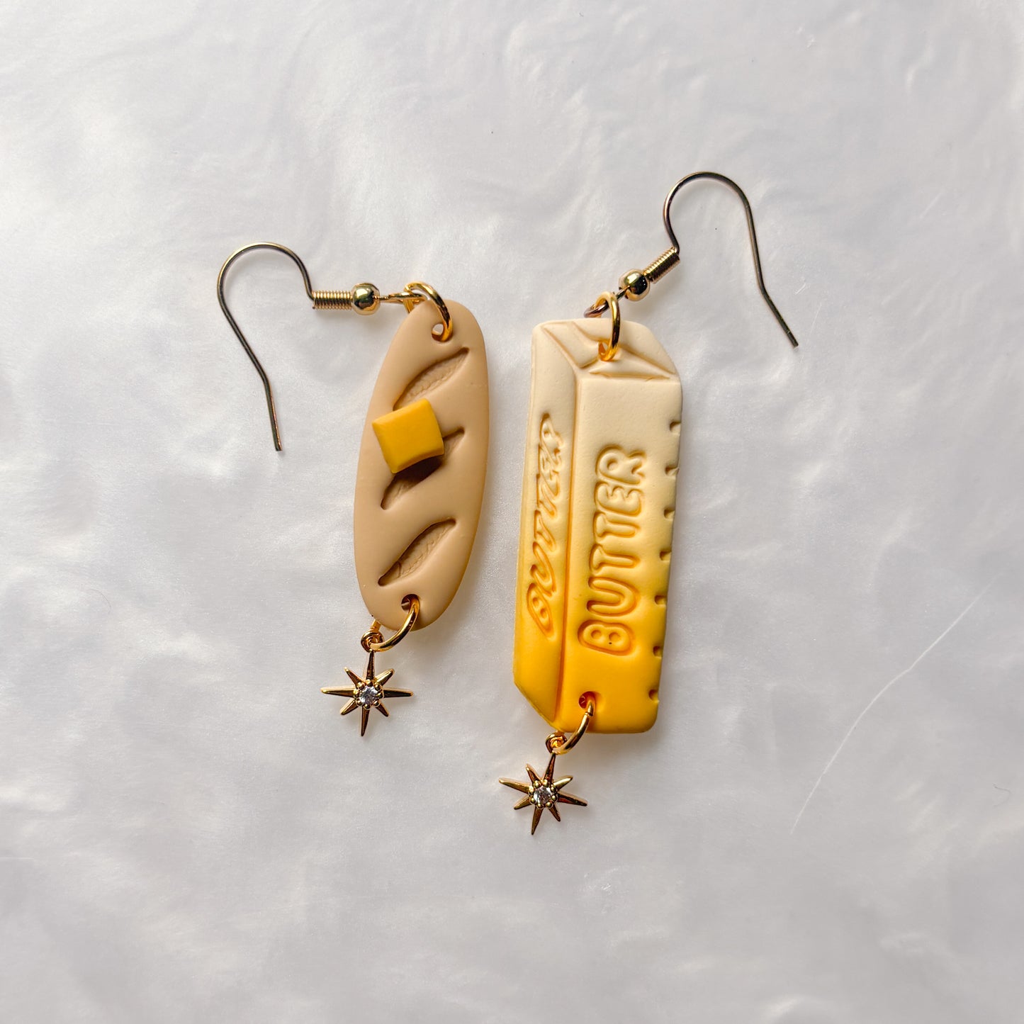 BUTTER & BAGUETTE EARRINGS