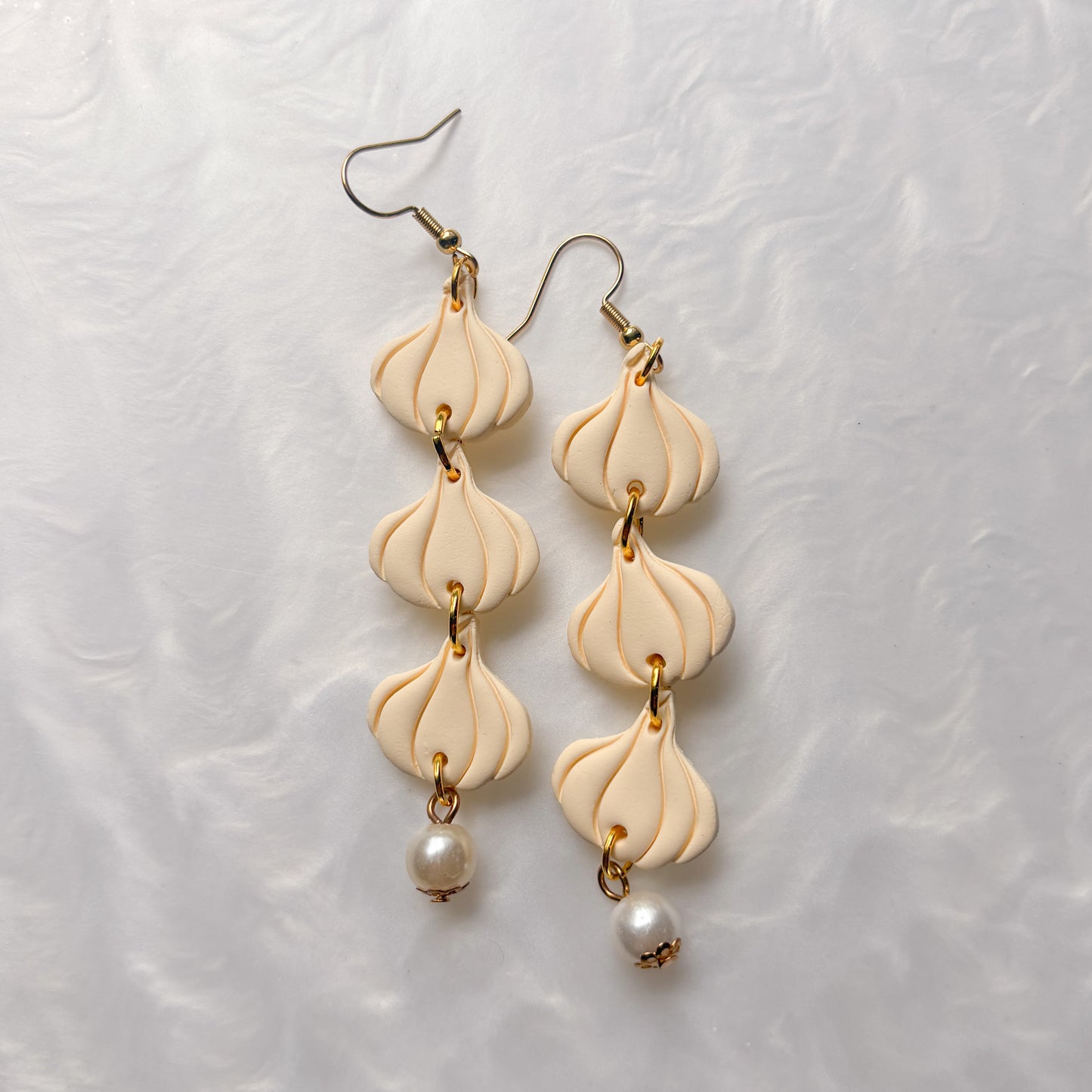 GARLIC TRIO EARRINGS