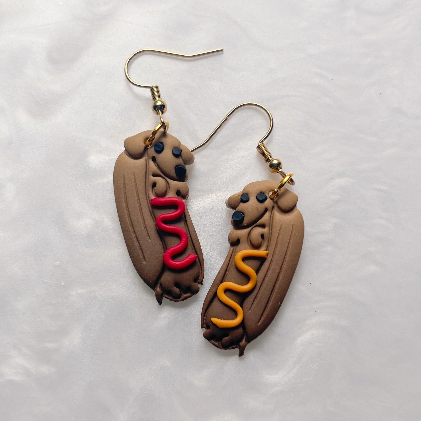 HOT DAWG EARRINGS