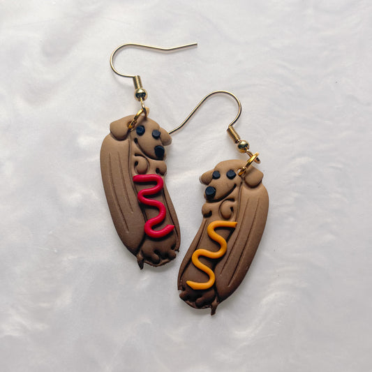 HOT DAWG EARRINGS