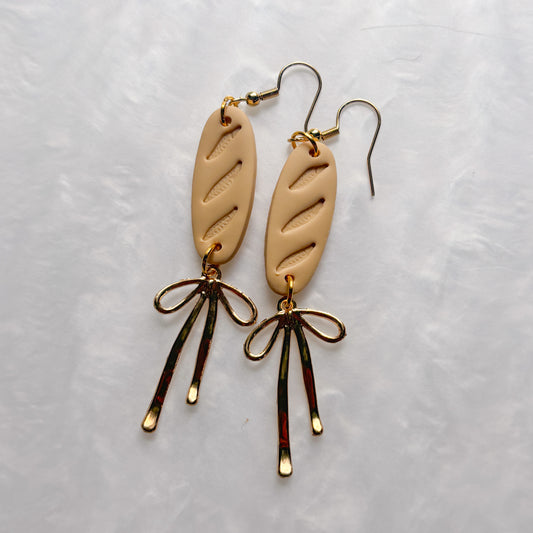 BAGUETTES & BOWS EARRINGS