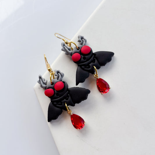 MOTHMAN EARRINGS