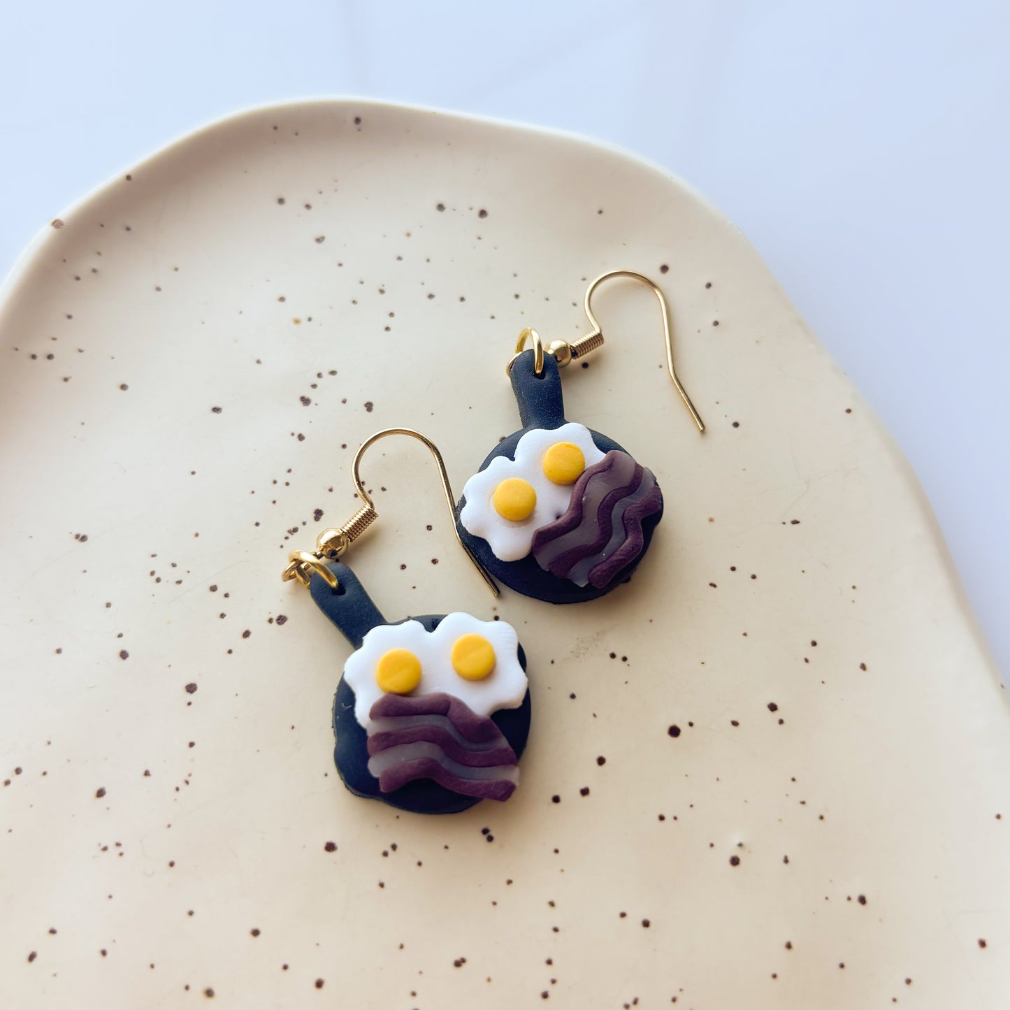 BREAKFAST SKILLET EARRINGS