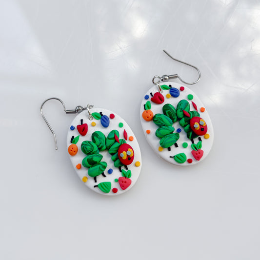 HUNGRY CATERPILLAR EARRINGS